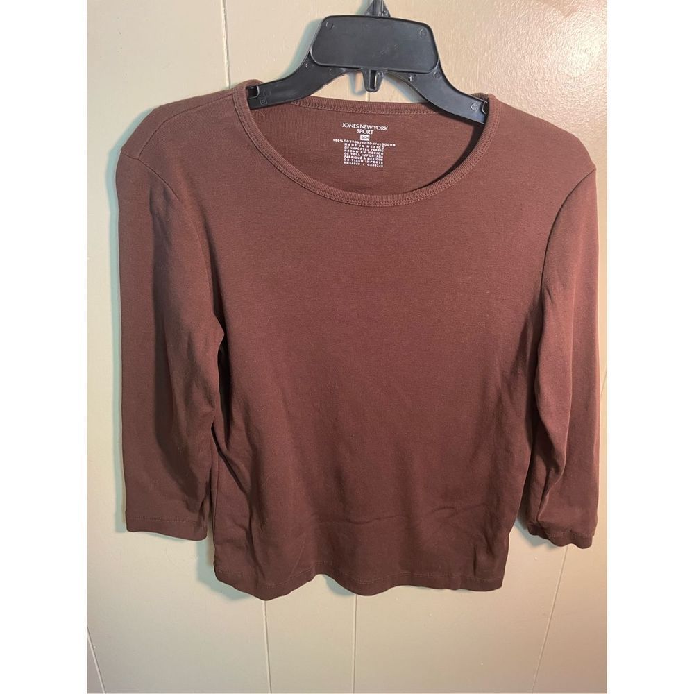 Jones New York Brown Top - Picture 1 of 2